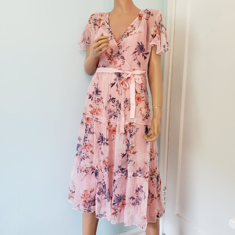 NWT Sundance FLORALMLTI Beautiful Floral Dress. - Picture 10 of 17